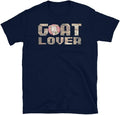 Goat Lover Funny Goat Classic Fit T-Shirt - Navy