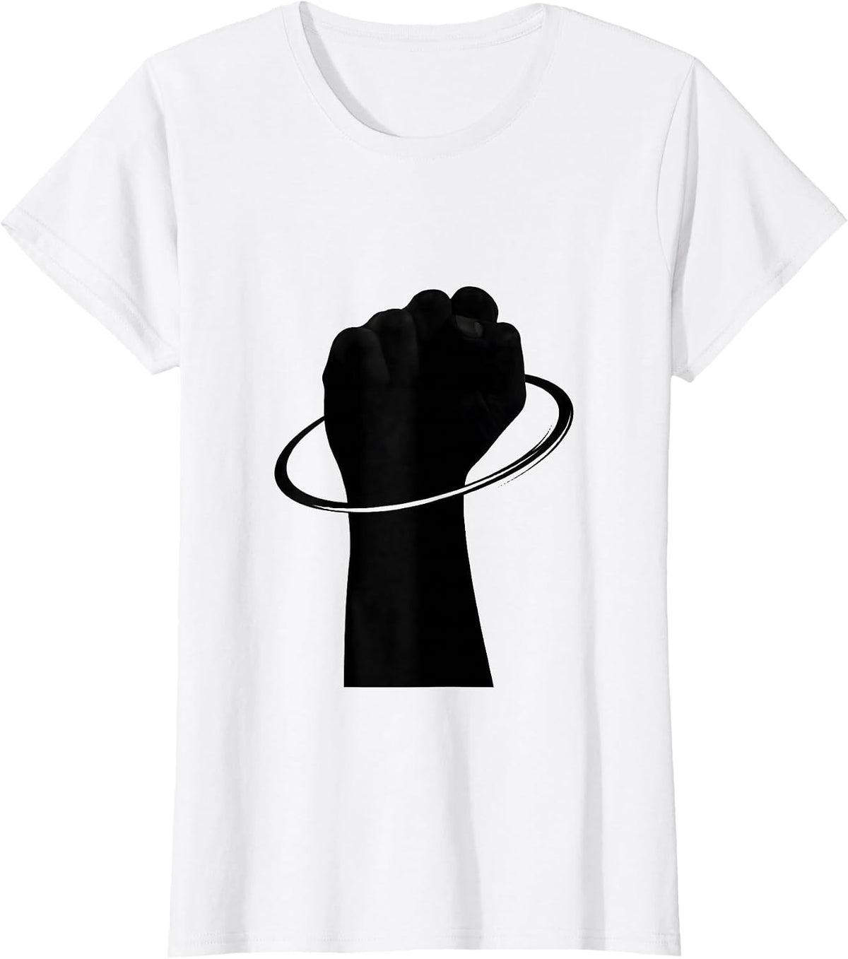 Women's Closed Fist ASL Teacher Sign Language Educator Humor T-Shirt - White