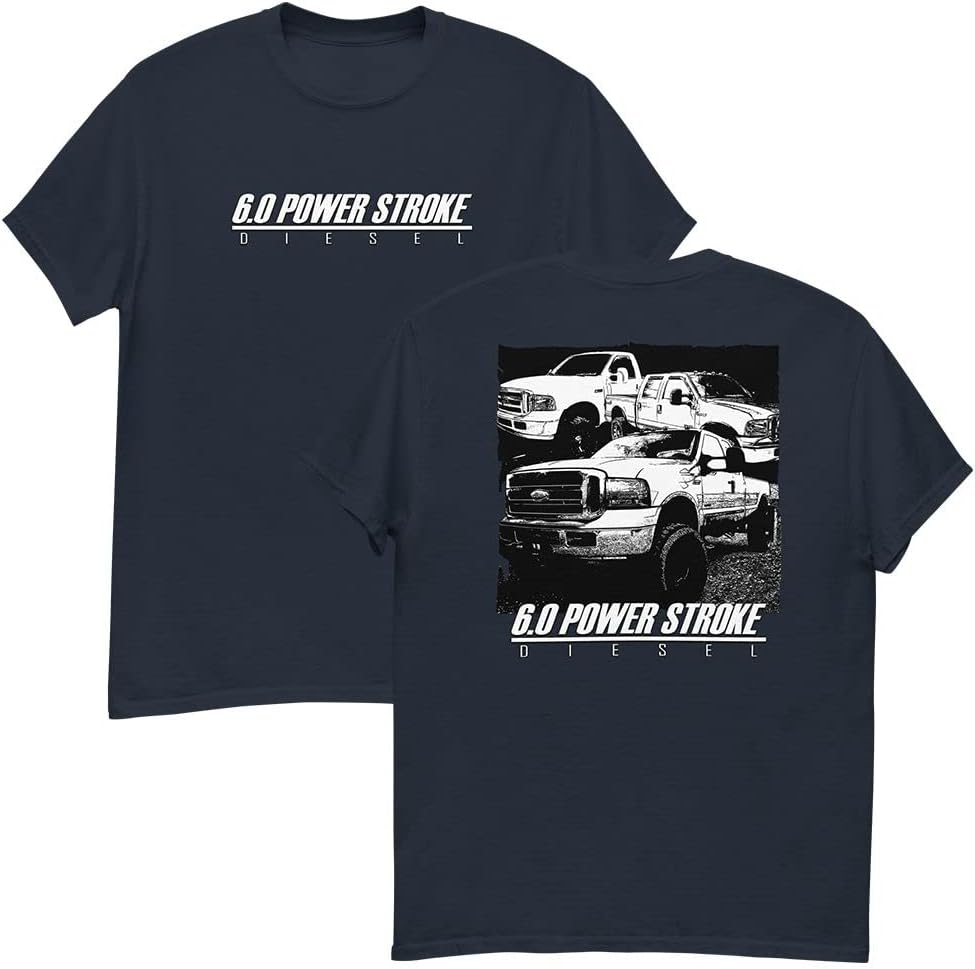 6.0 Diesel Trucks T-Shirt - Denim
