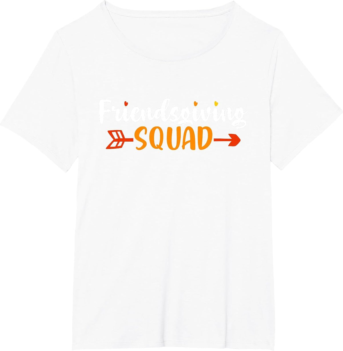 Friendsgiving Squad | Funny Thanksgiving Friendship T-Shirt - White