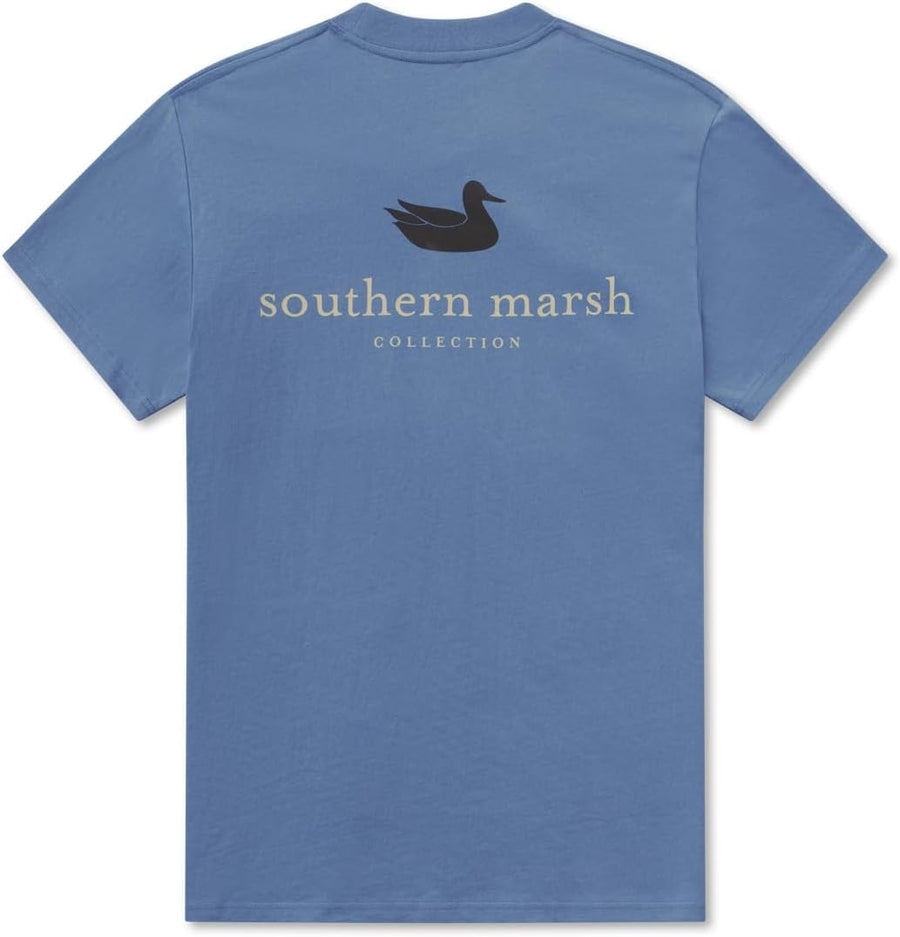 Southern Marsh Men's Authentic T-Shirt - French Blue