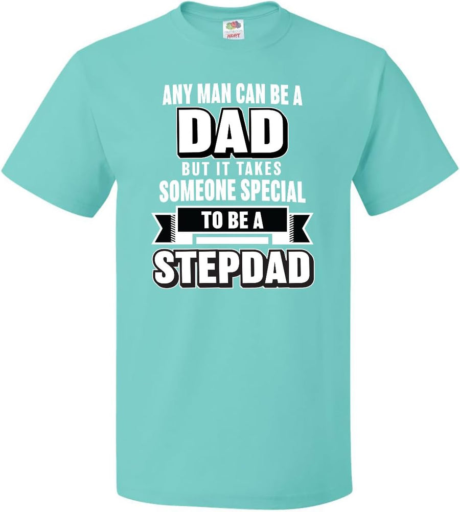inktastic It Takes Someone Special to Be a Step Dad Men's T-Shirt XX-Large Scuba Blue 36217 - As Pictured