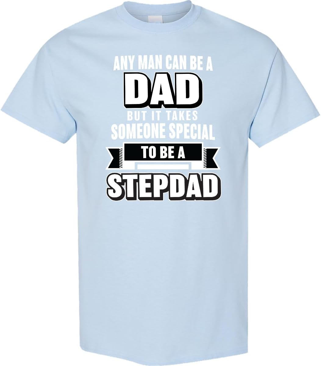 inktastic It Takes Someone Special to Be a Step Dad Men's T-Shirt Small Light Blue 36217 - As Pictured