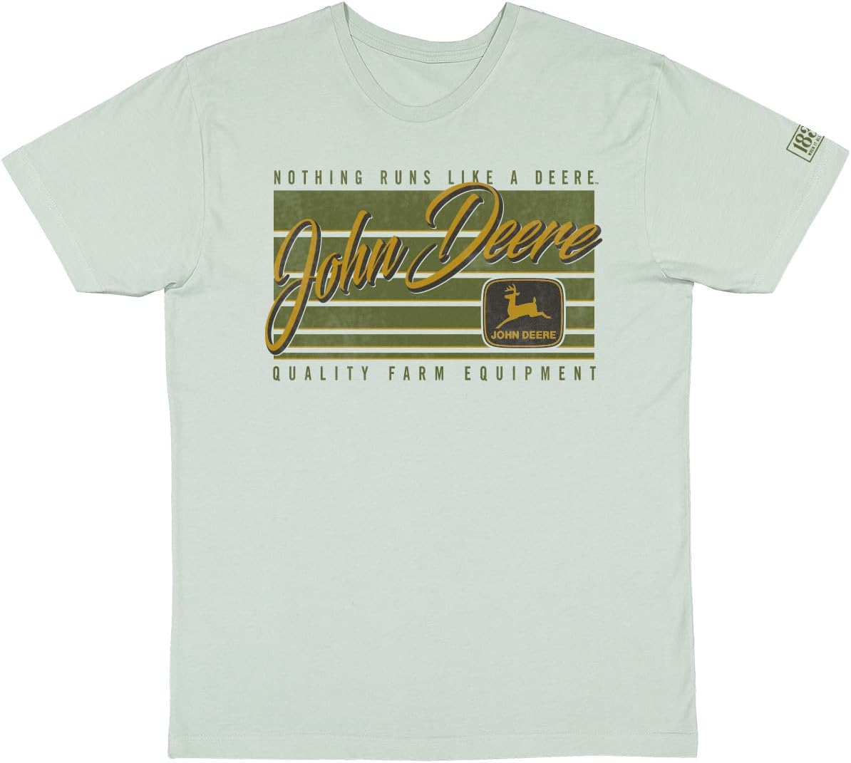 John Deere Vintage Collection Short Sleeve Tee Shirts - Eucalyptus