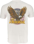 Thorogood Mens Freedom Eagle Short Sleeve T-Shirt - Vintage White