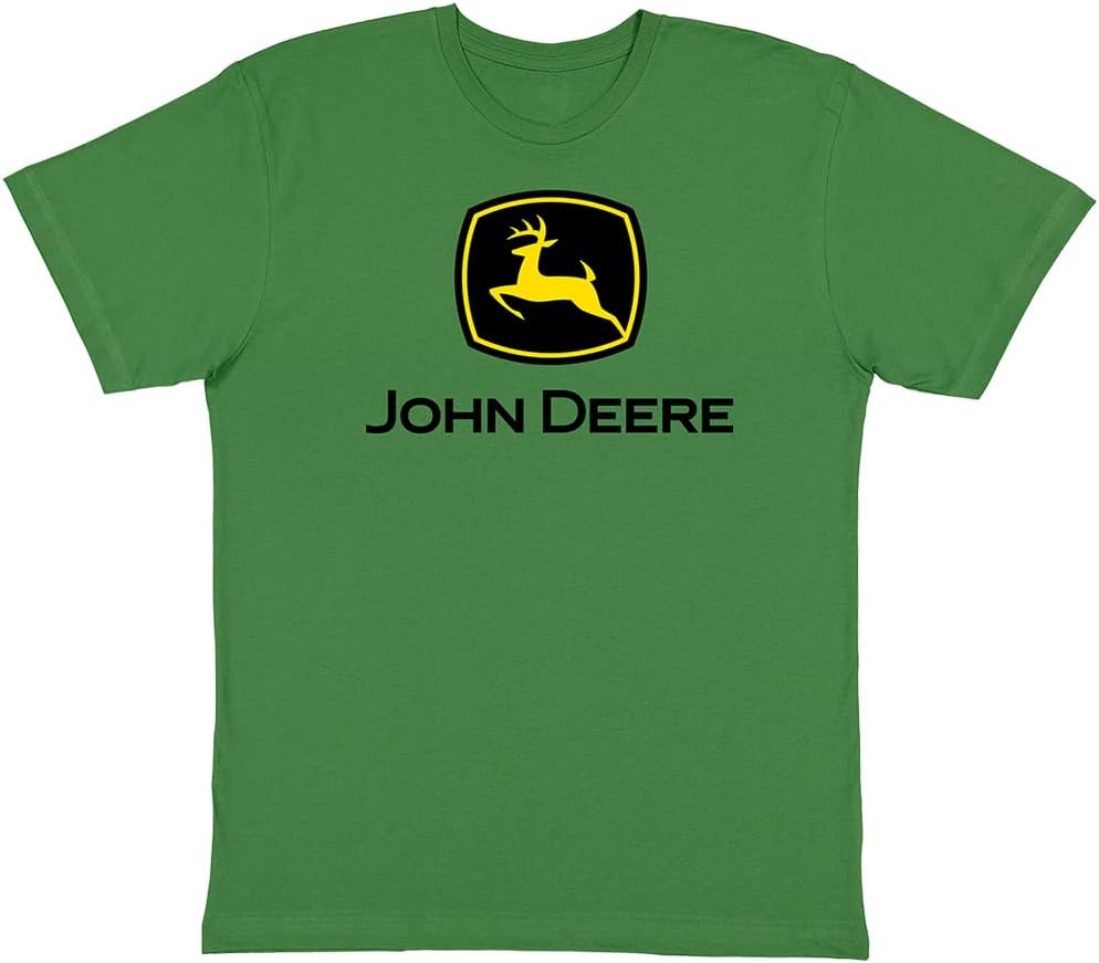 John Deere Men's Trademark Logo Core Short Sleeve Tee - Green