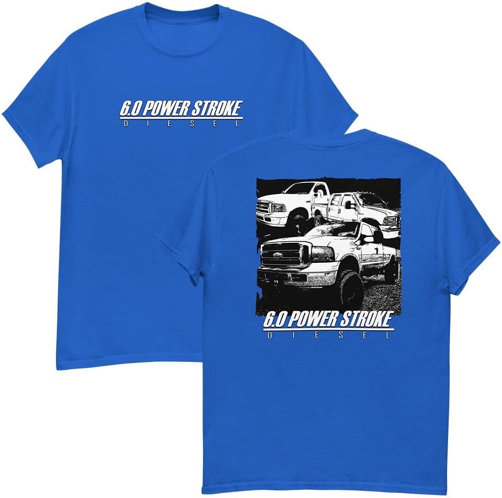 6.0 Diesel Trucks T-Shirt - Royal