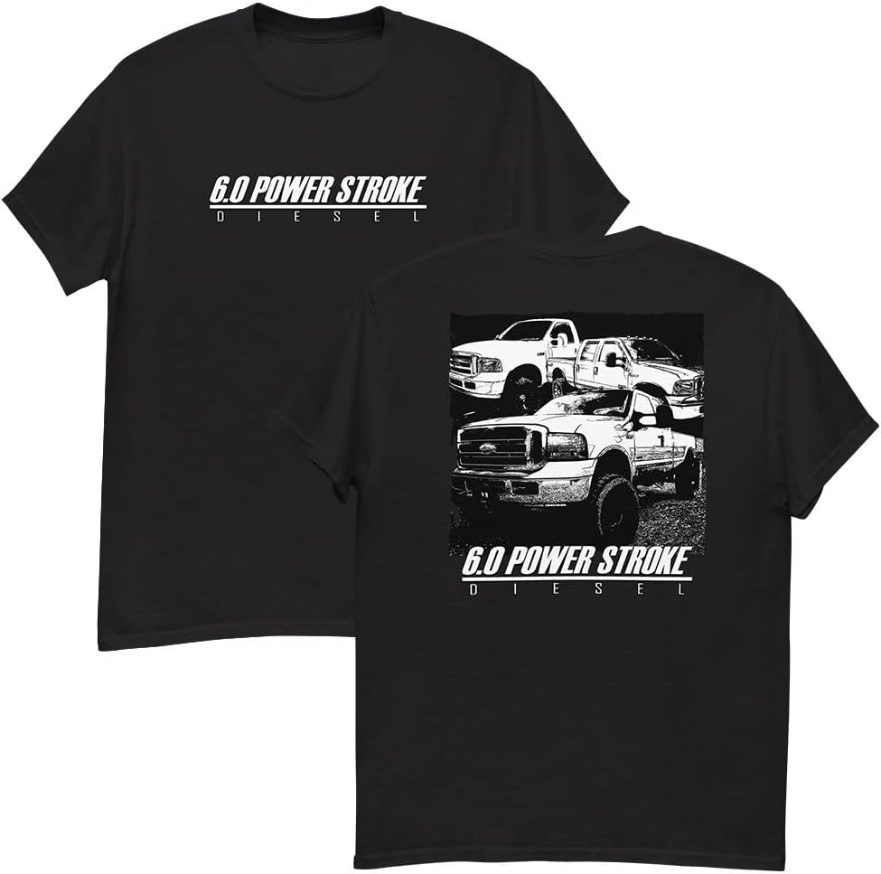 6.0 Diesel Trucks T-Shirt - Black