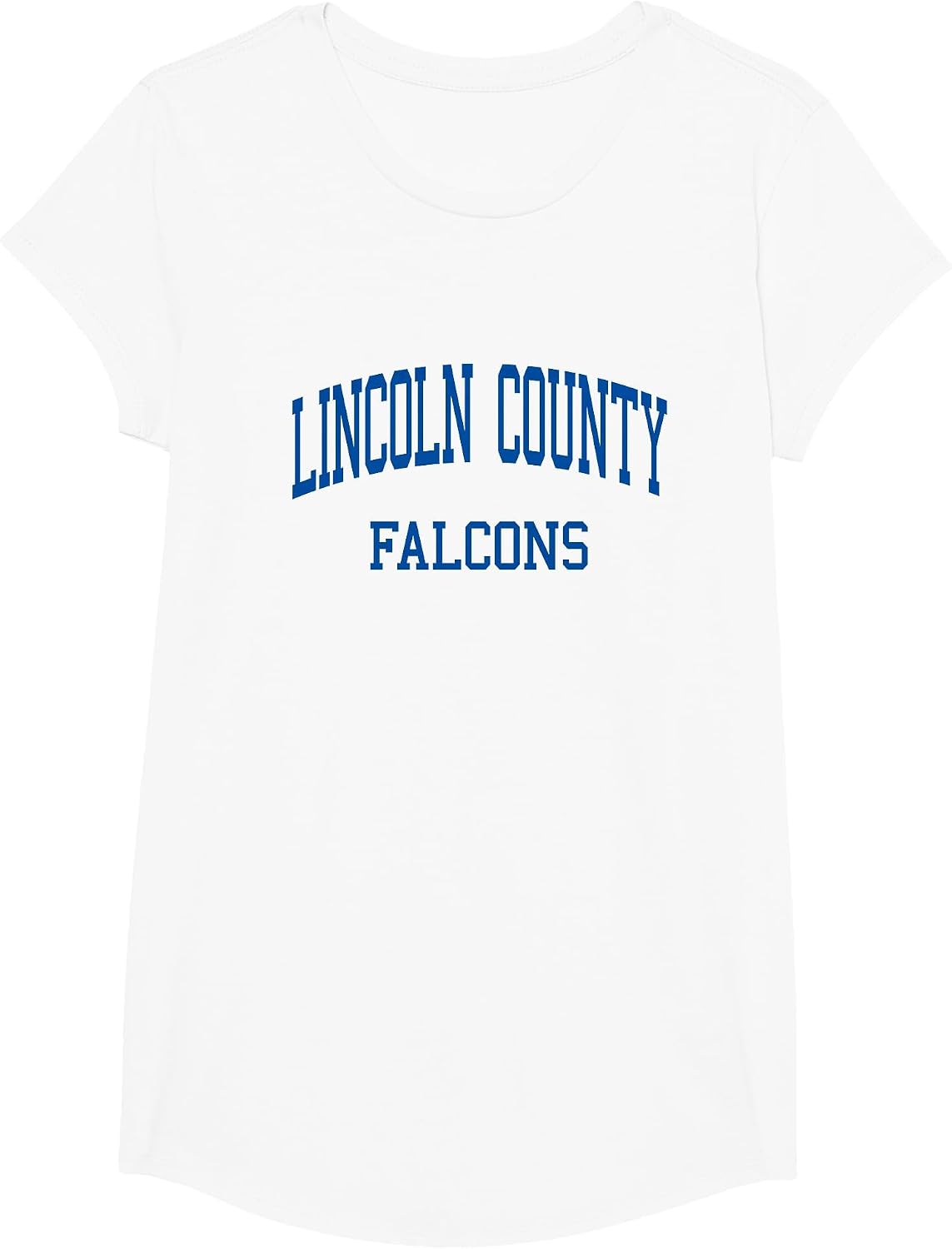 Lincoln County High School HS Fayetteville TN Retro T-Shirt - Girls White