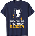 Honey Badger T-Shirt - Navy Blue