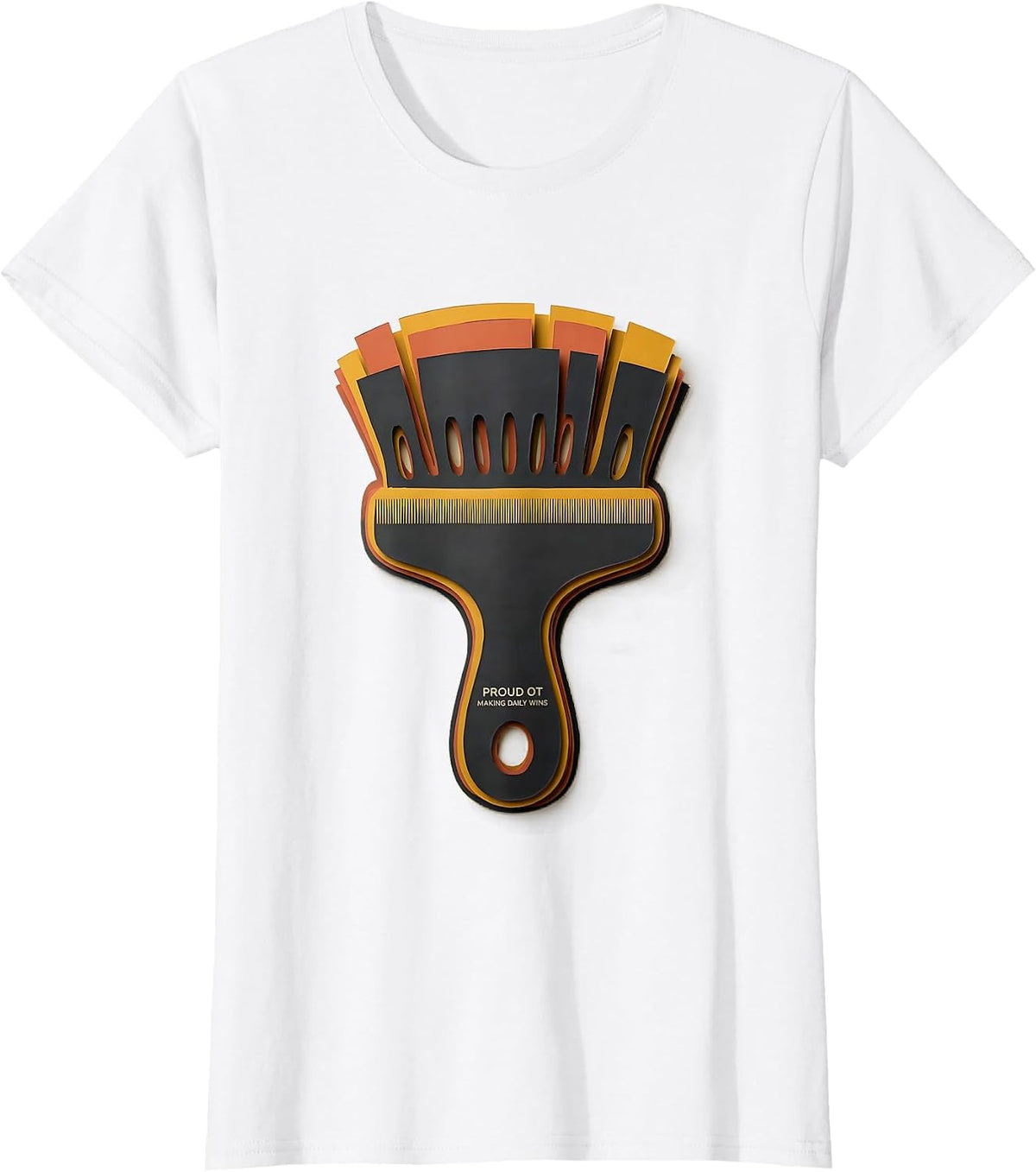 Proud OT Making Daily Wins Occupational Therapy Month T-Shirt - White