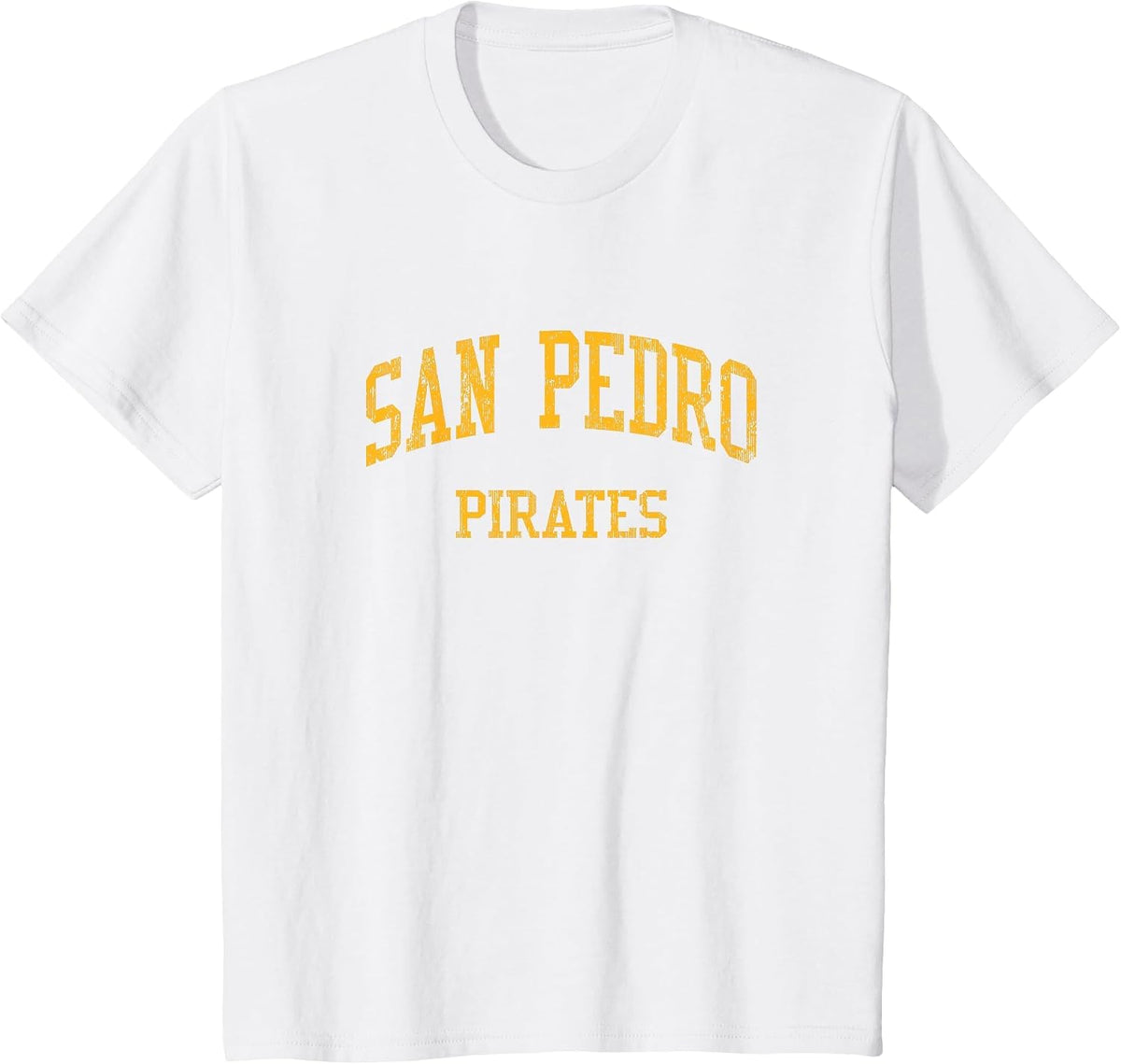 San Pedro High School HS San Pedro CA Vintage Sports T-Shirt - White
