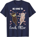Be Kind to Every Otter T-Shirt - Navy Blue