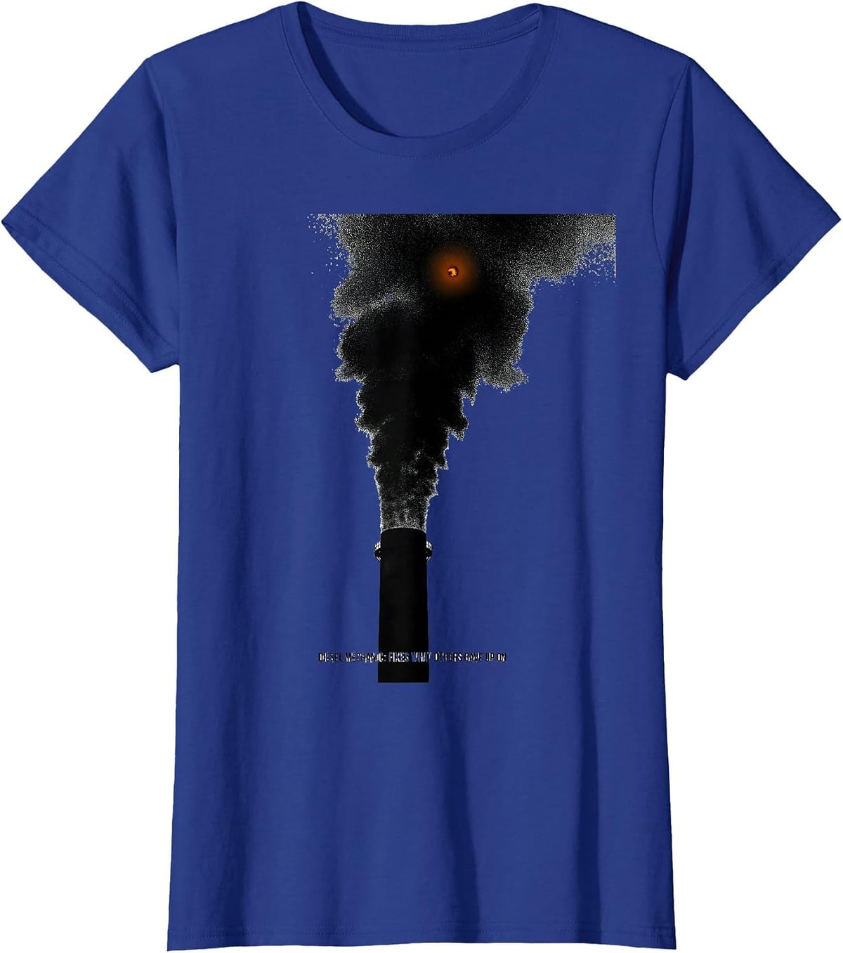 Women's Diesel Mechanic: Fixes What Others Gave Up On Funny T-Shirt - Royal Blue
