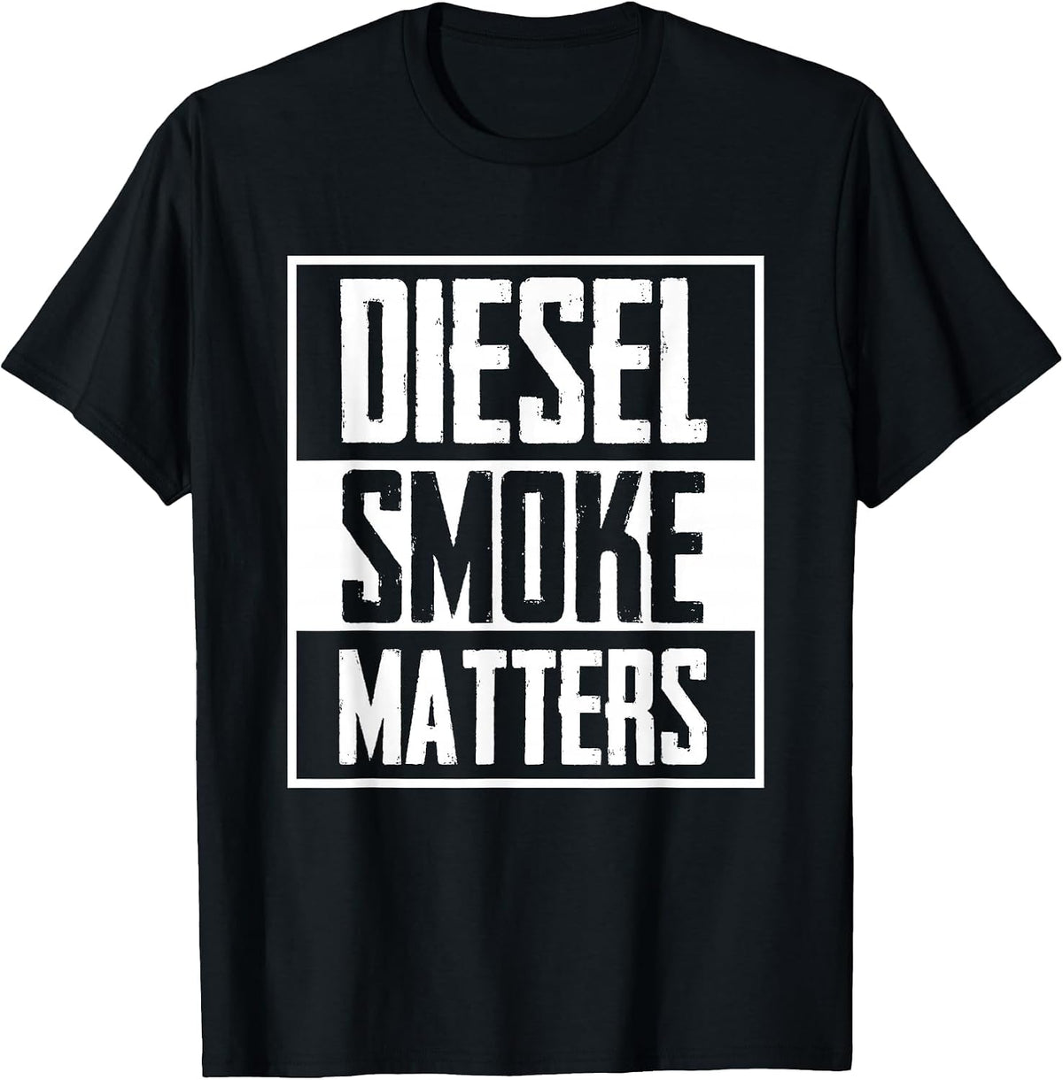 Diesel Smoke Matters Diesel Truck Roll Coal T-Shirt - Black