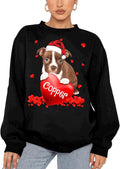 Personalized Italian Greyhound Dog Hold Red Heart Shirt - Dog Sweatshirt for Women, Valentine's Day Gifts for Dog Mom, Dog