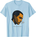 Men's Practicing, Not Perfect Stoic Philosophy Marcus Aurelius T-Shirt - Baby Blue