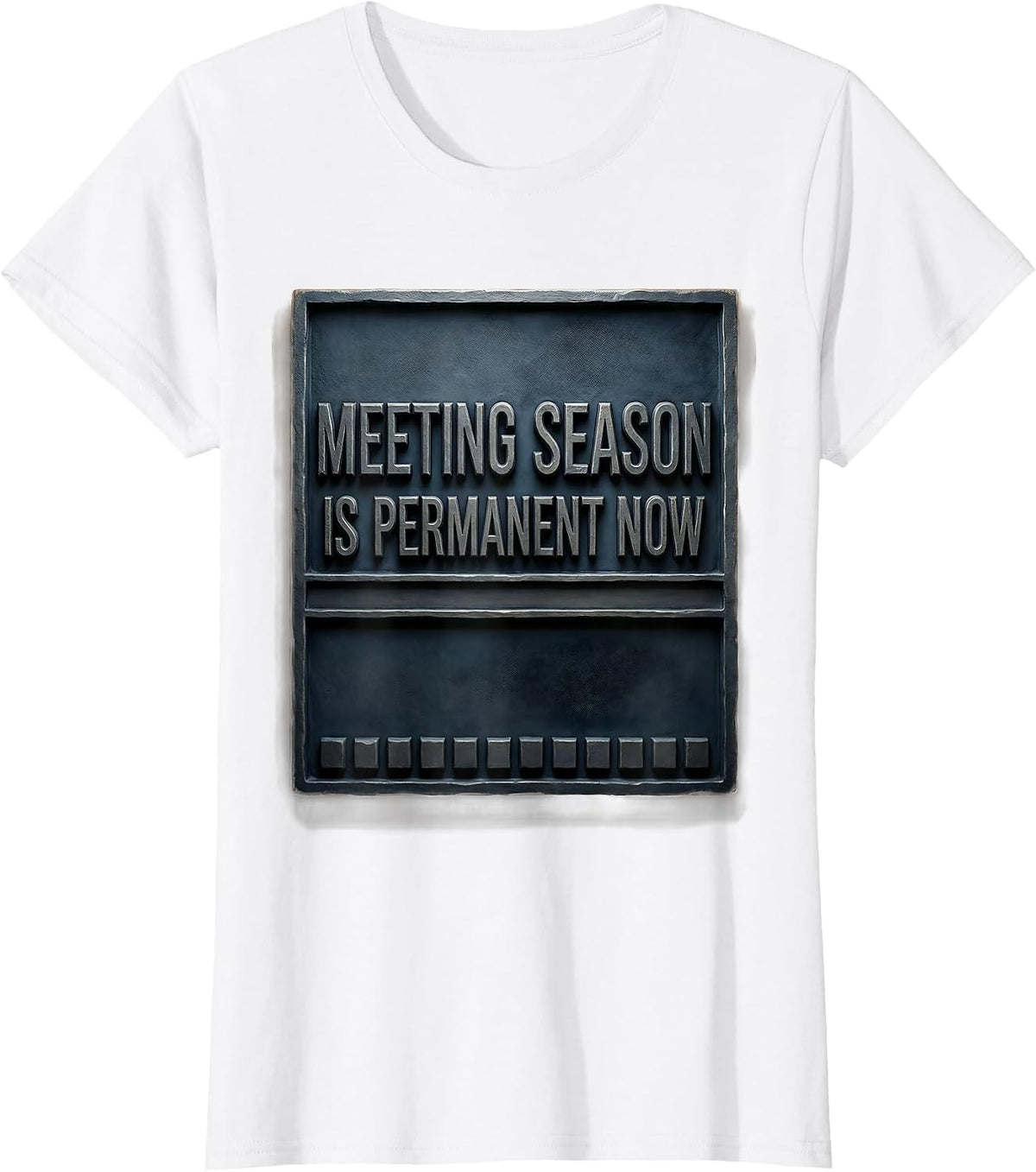 Meeting Season Is Permanent Now Special Education Teacher T-Shirt - White