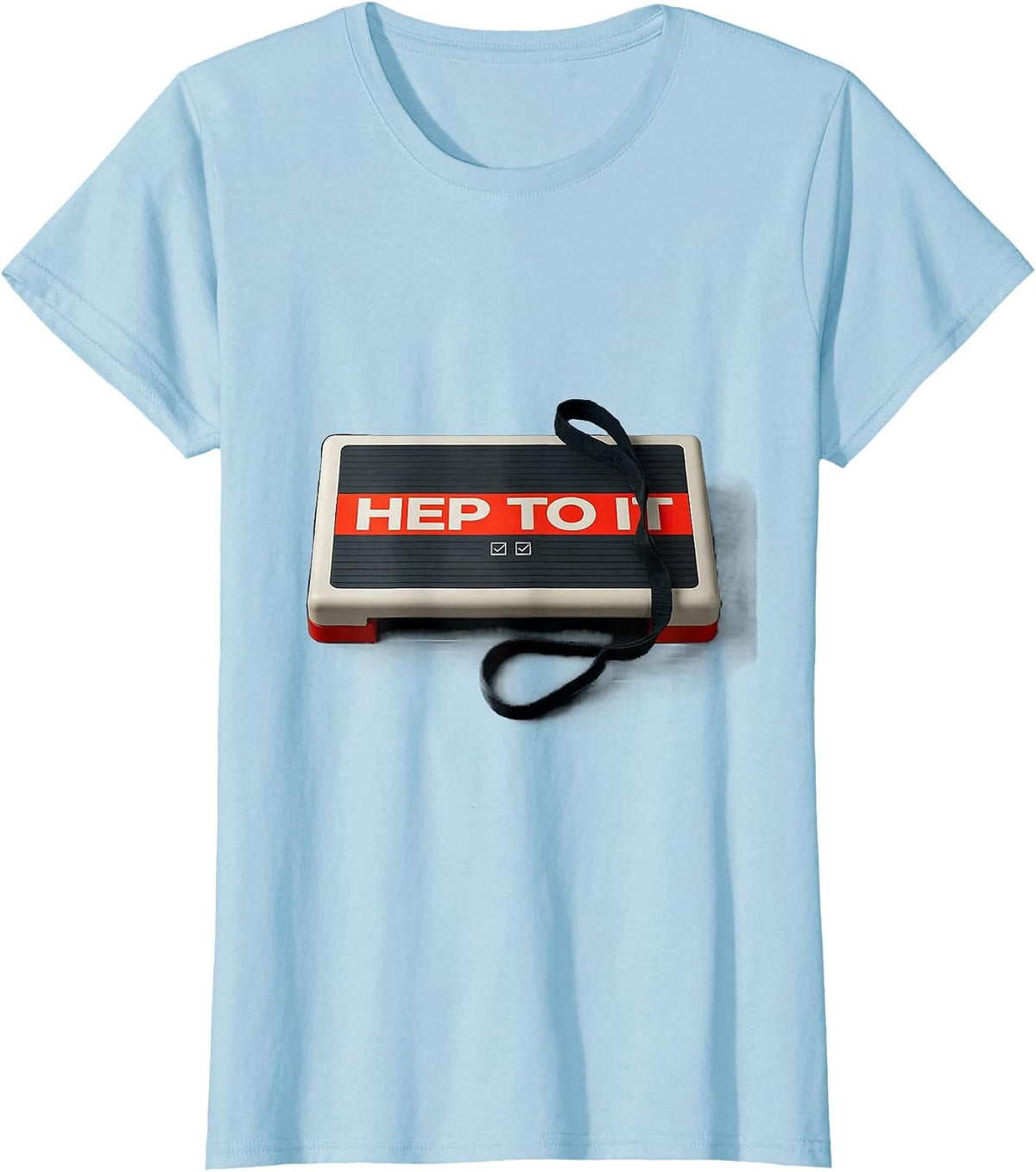 Women's HEP To It Minimalist Physical Therapy PT OT Gift T-Shirt - Baby Blue