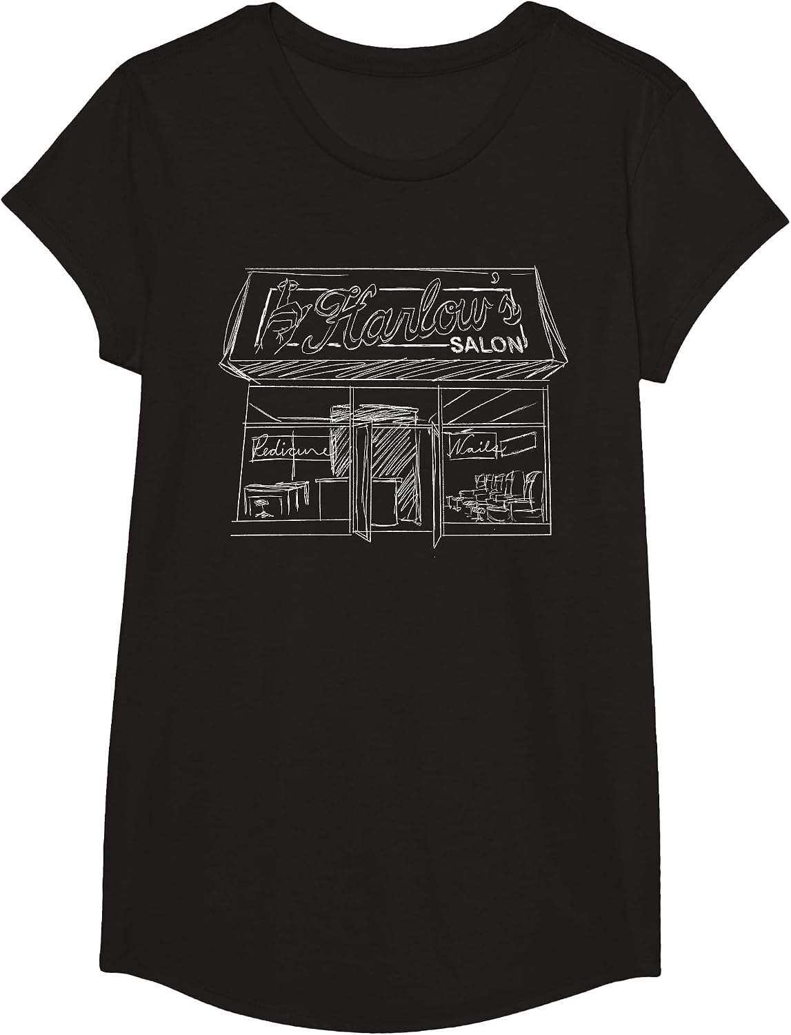 Jack Harlow Harlow's Salon T-Shirt - Girls Black