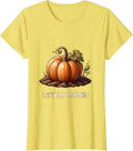 Nanny Of The Little Pumpkin Family Matching First Birthday T-Shirt - Lemon Yellow