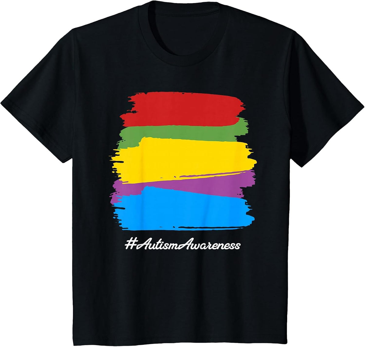 Autism Awareness Cute T-Shirt - Black