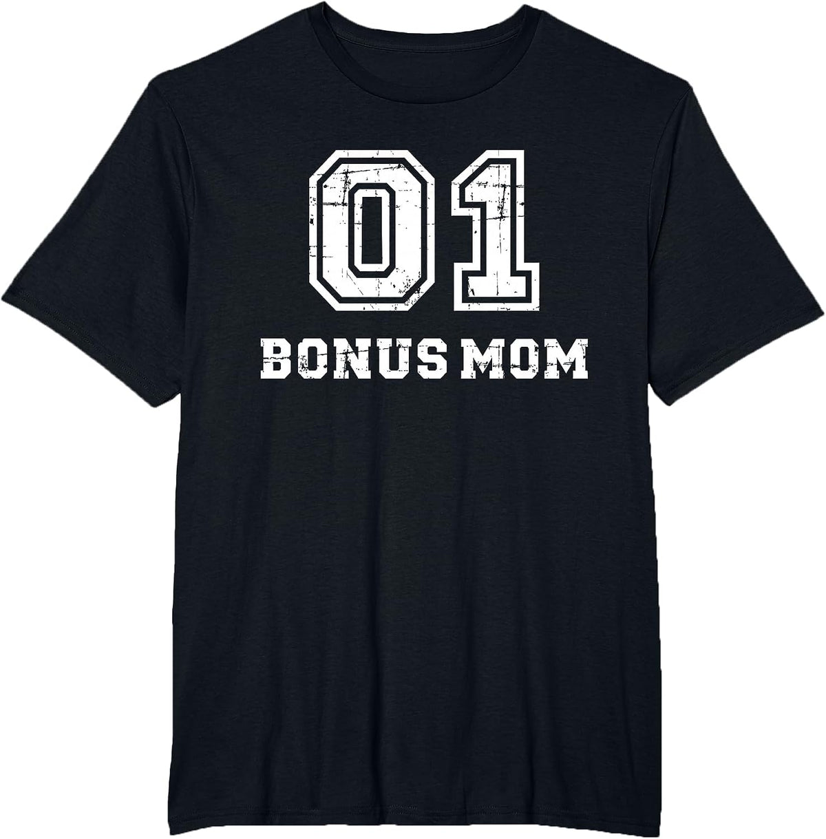Number one No. 1 Bonus mom T-Shirt - Black