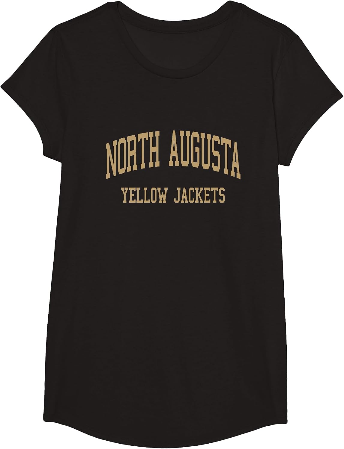 North Augusta High School HS North Augusta SC Retro Sports T-Shirt - Girls Black