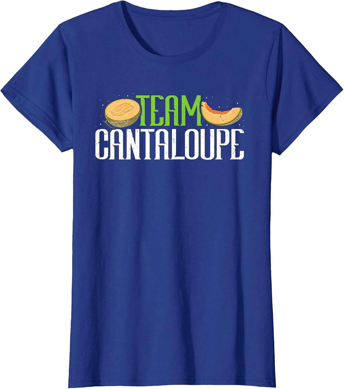 Team Cantaloupe Funny Melon Summer Fruit Lover Farmers T-Shirt - Royal Blue