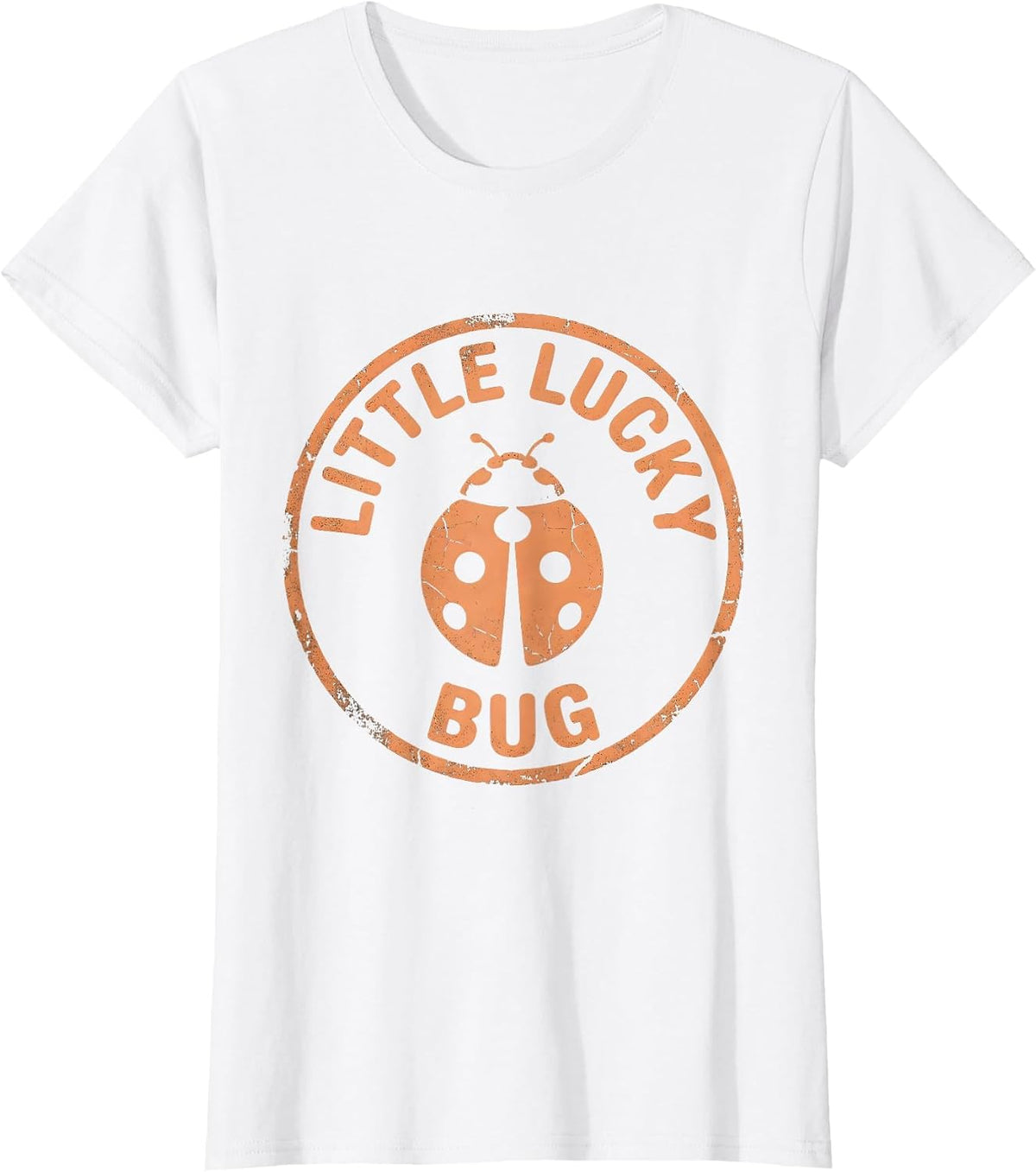 Little Lucky Bug Boho Vintage Y2K Kawaii Grunge Teen T-Shirt - White