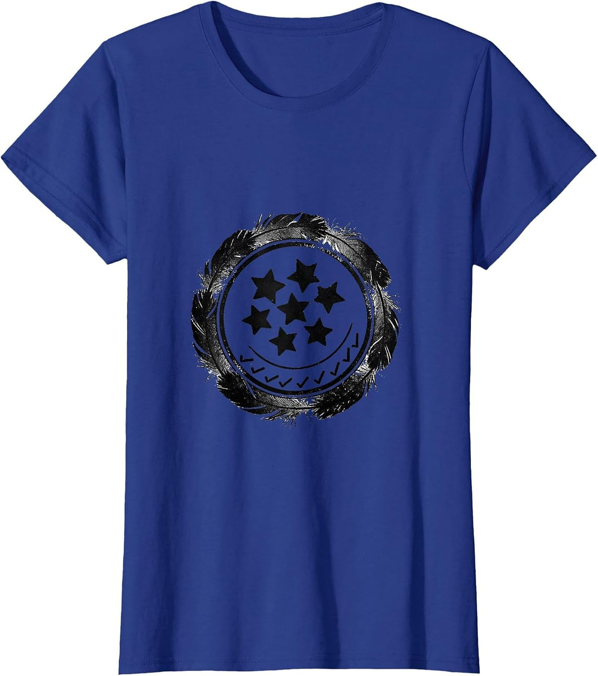 Women's Stamp Badge ABA RBT Therapist Occupational Pride T-Shirt - Royal Blue