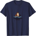 Significant Otter Cute Aquatic Animal Lover Gift T-Shirt - Navy Blue