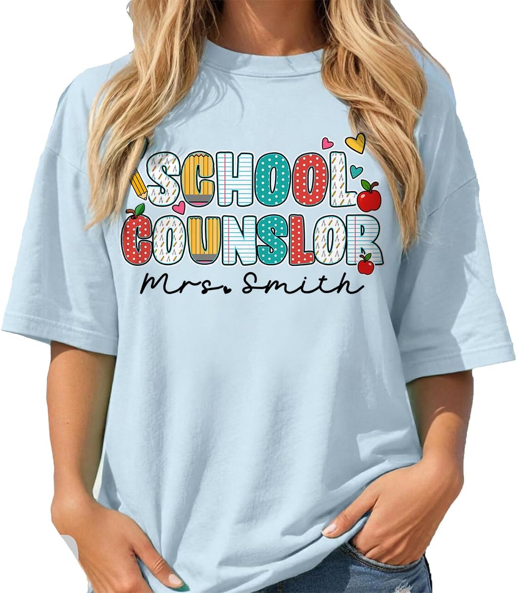 Personalized Math Teacher Shirts Custom Name Shirt Problem Solver Math Teacher Tshirt Funny Math Lover Gifts T-Shirt - Style