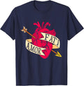 Stoicism Philosophy Shirts - Amor Fati T-Shirt T-Shirt - Navy Blue