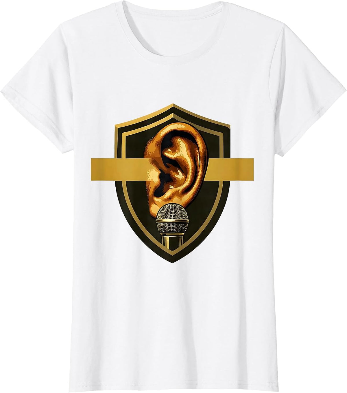 Sealed Shield Badge 911 Dispatcher Appreciation Gift T-Shirt - White