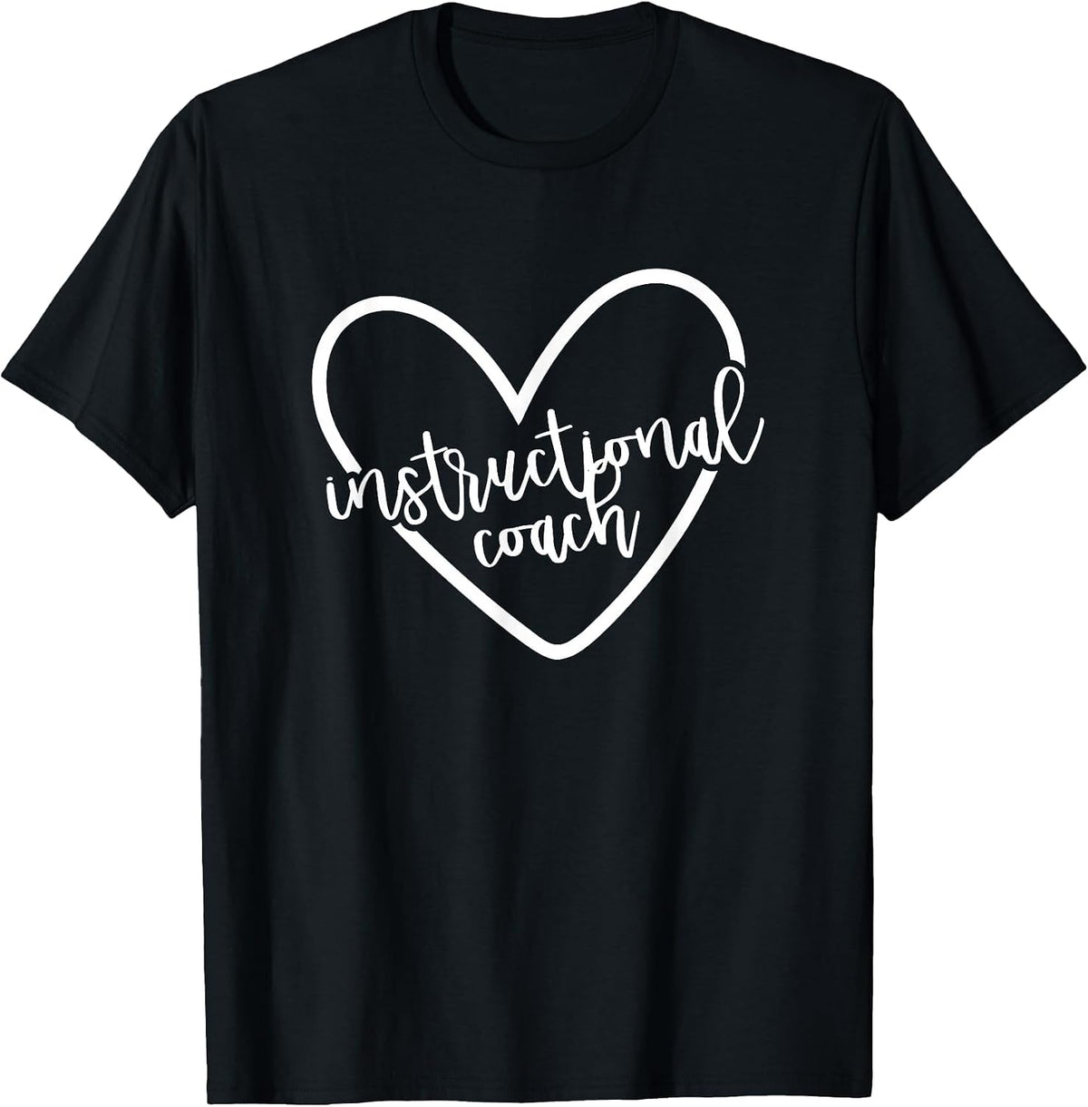 Instructional Coach Back to School Matching Group T-Shirt - Black