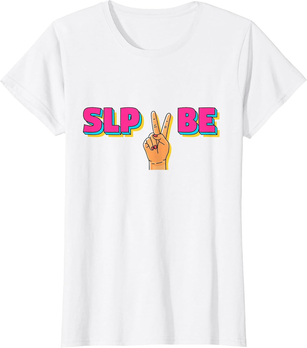 SLP to Be, Student Future Speech Therapy Pathologist T-Shirt - White