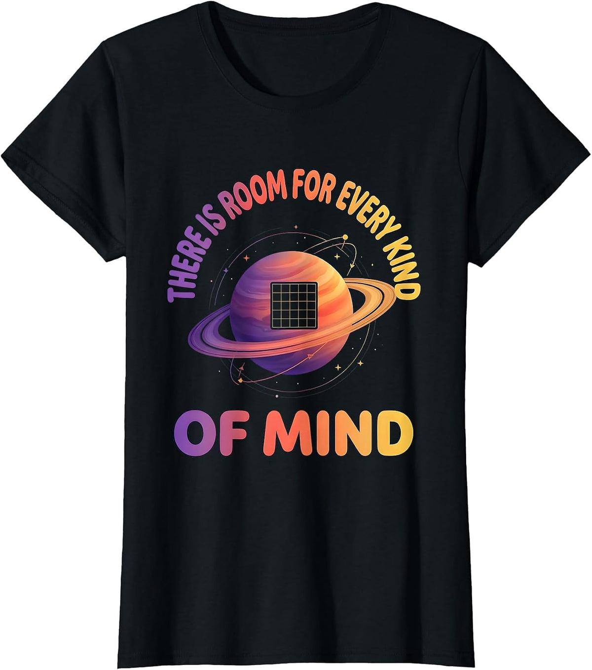 There Is Room For Every Kind Of Mind Inclusive Special T-Shirt - Black
