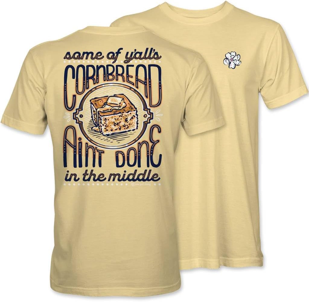 ItsAGirlThing Women's Graphic T-Shirt | Southern Style Tee | Comfort Fit Cotton Shirt | - Some Yall's Cornbread