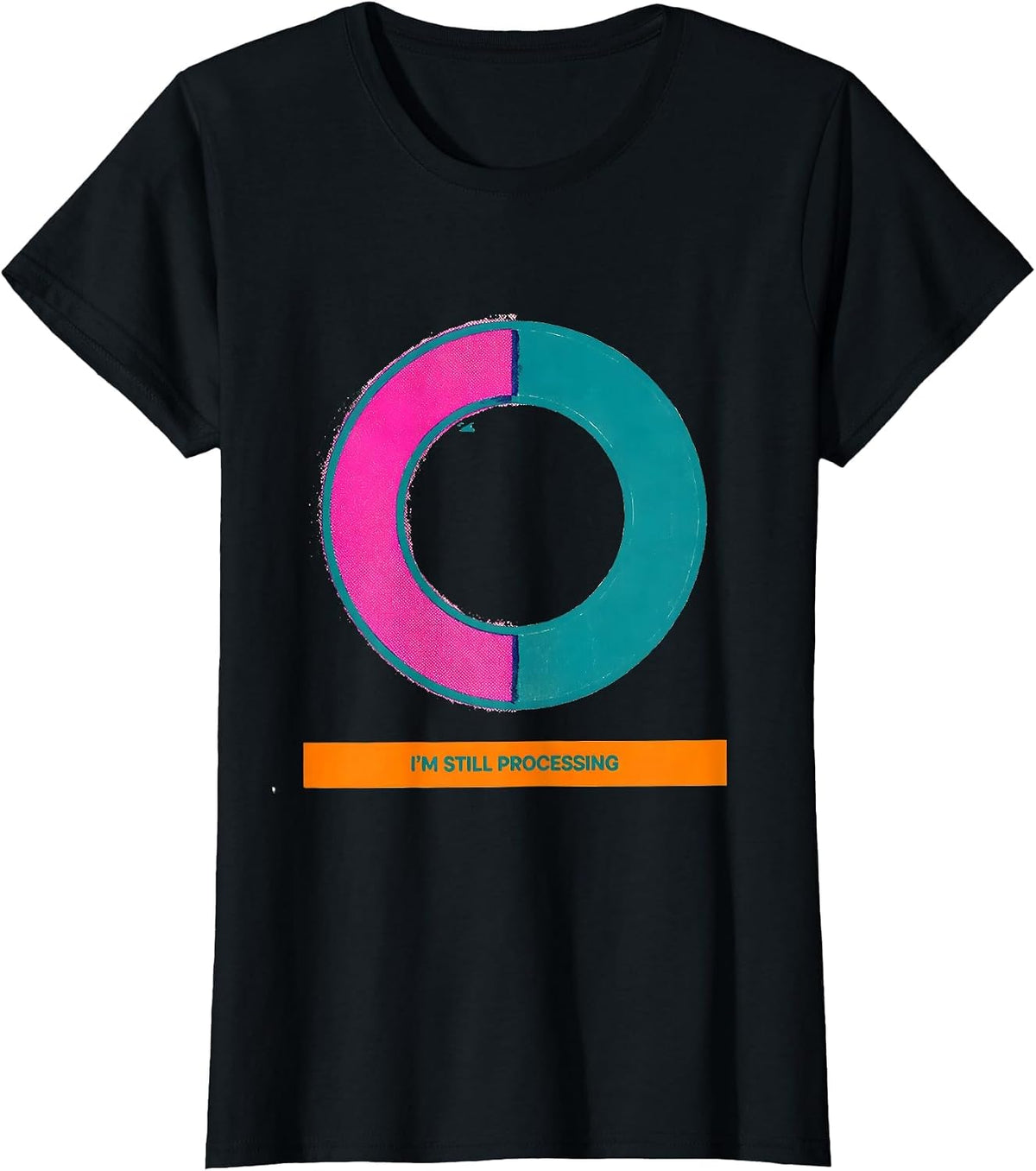 I'm Still Processing Sarcastic Adult Humor Deadpan Joke T-Shirt - Black