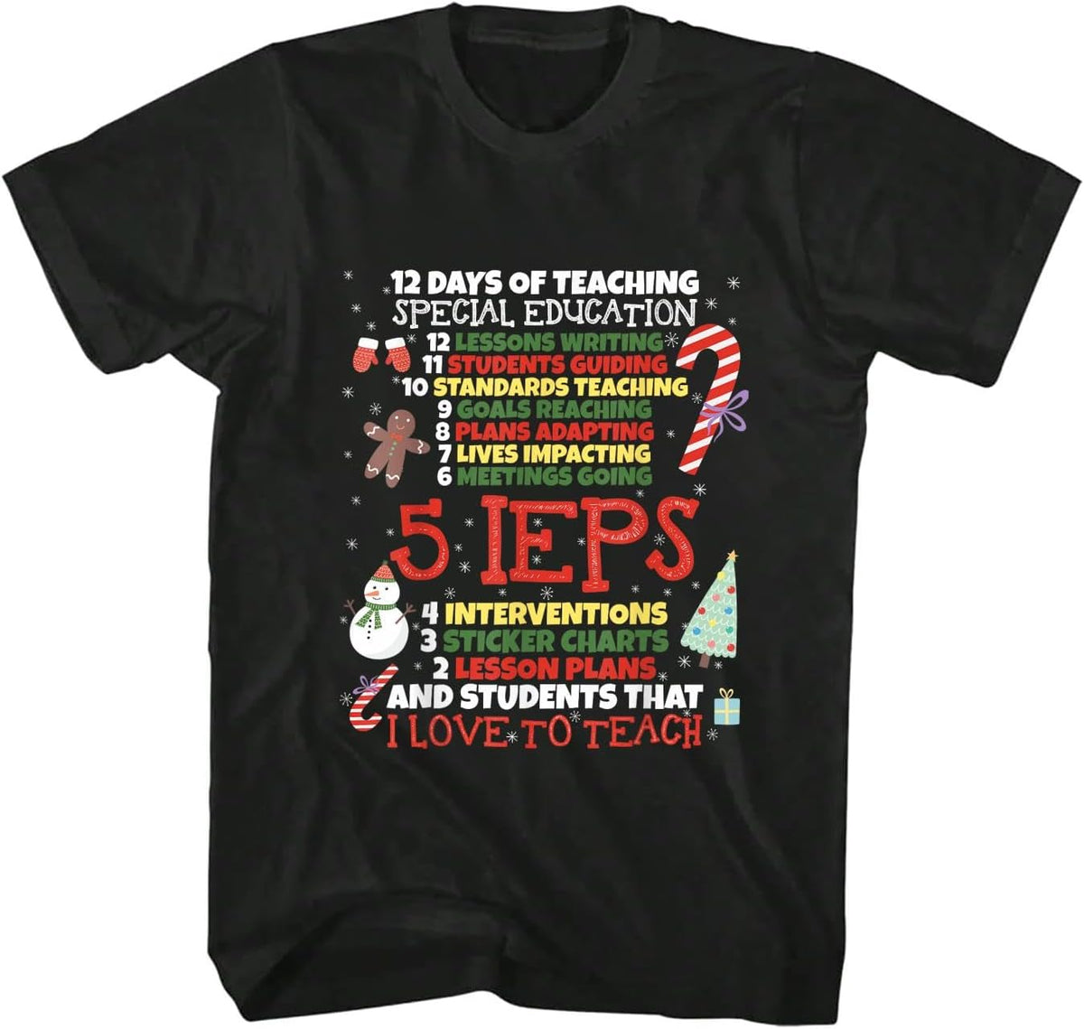 SPED School Tee Funny Special Education Teacher Gift T-Shirt - As Pictured