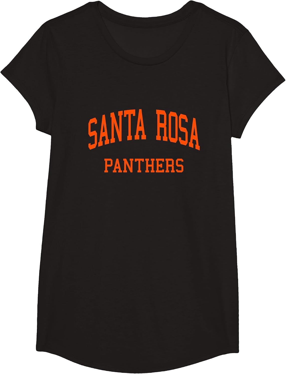 Santa Rosa High School HS Santa Rosa CA Retro Sports T-Shirt - Girls Black