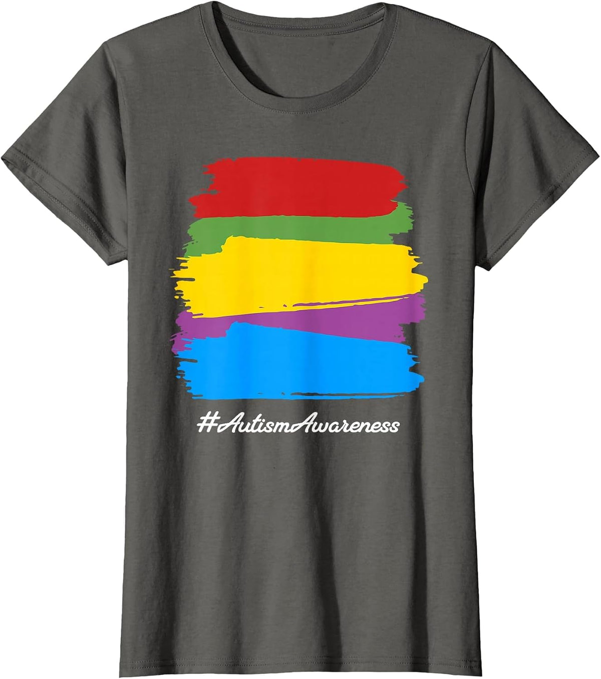 Autism Awareness Cute T-Shirt - Asphalt Grey