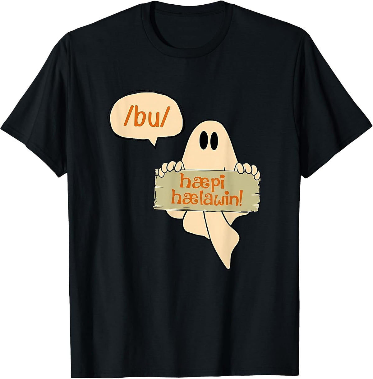 Speech Therapist Halloween Shirt SLP Halloween Phonetics T-Shirt - Black
