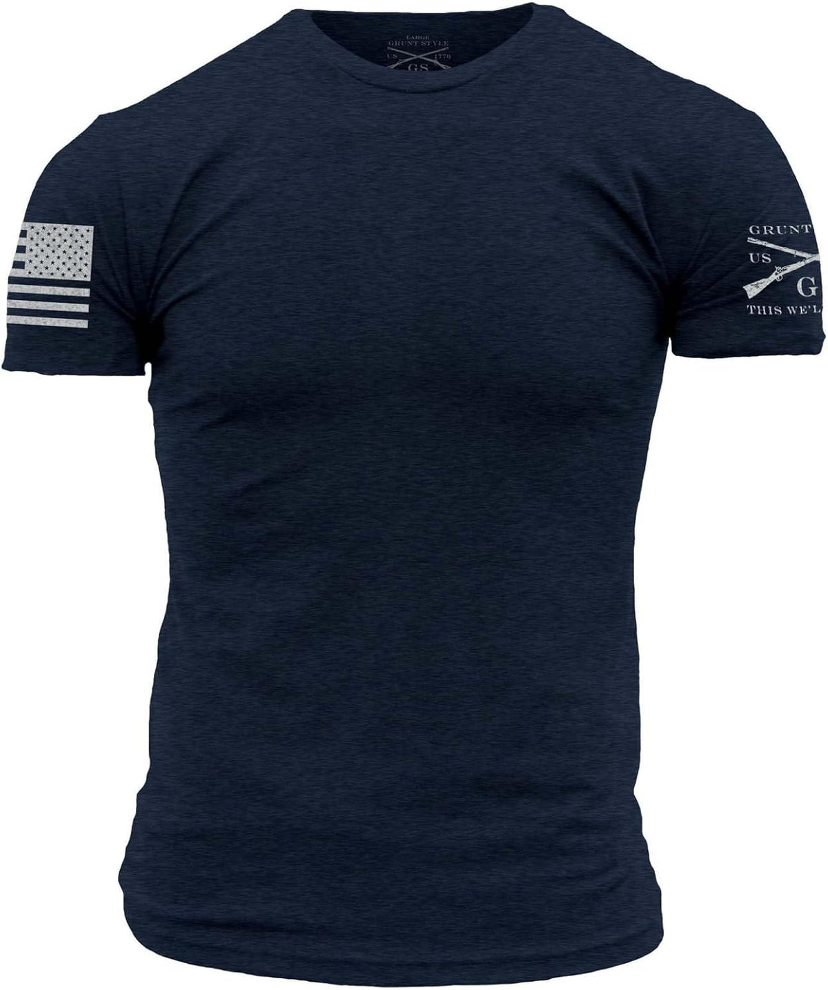 Grunt Style Basic Crew Men's T-Shirt - Midnight Navy