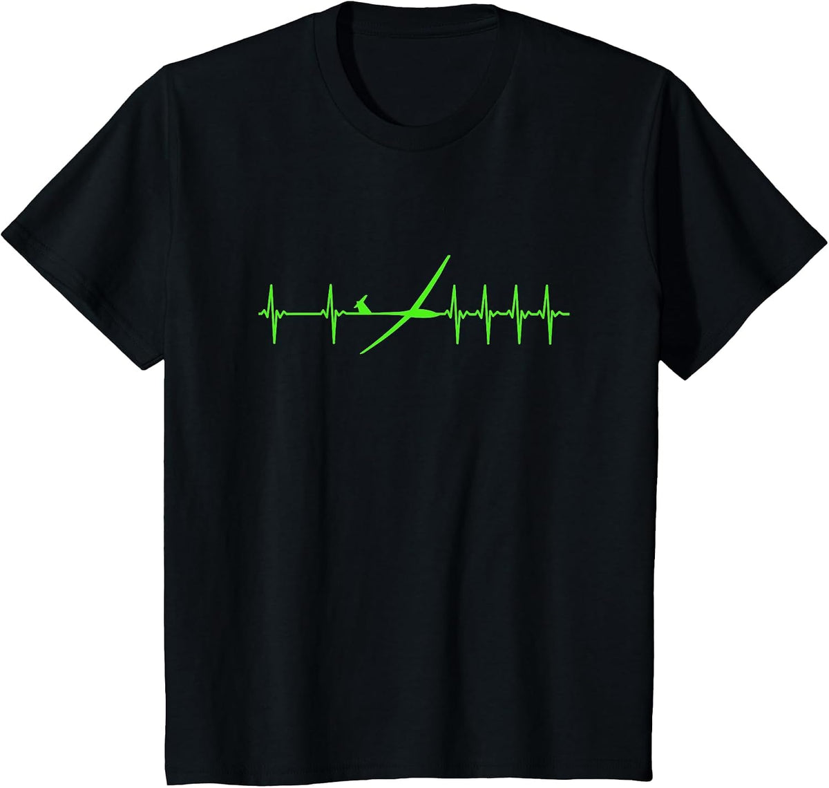 Glider Pilot Sailplane T Shirt T-Shirt - Black
