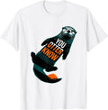 Men's You Otter Know Funny Sea Otter Ocean Creature Humor T-Shirt - White