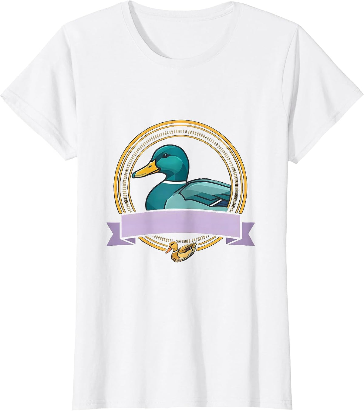 Women's Official Mallard Seal Duck Hunter Humor Gift T-Shirt - White