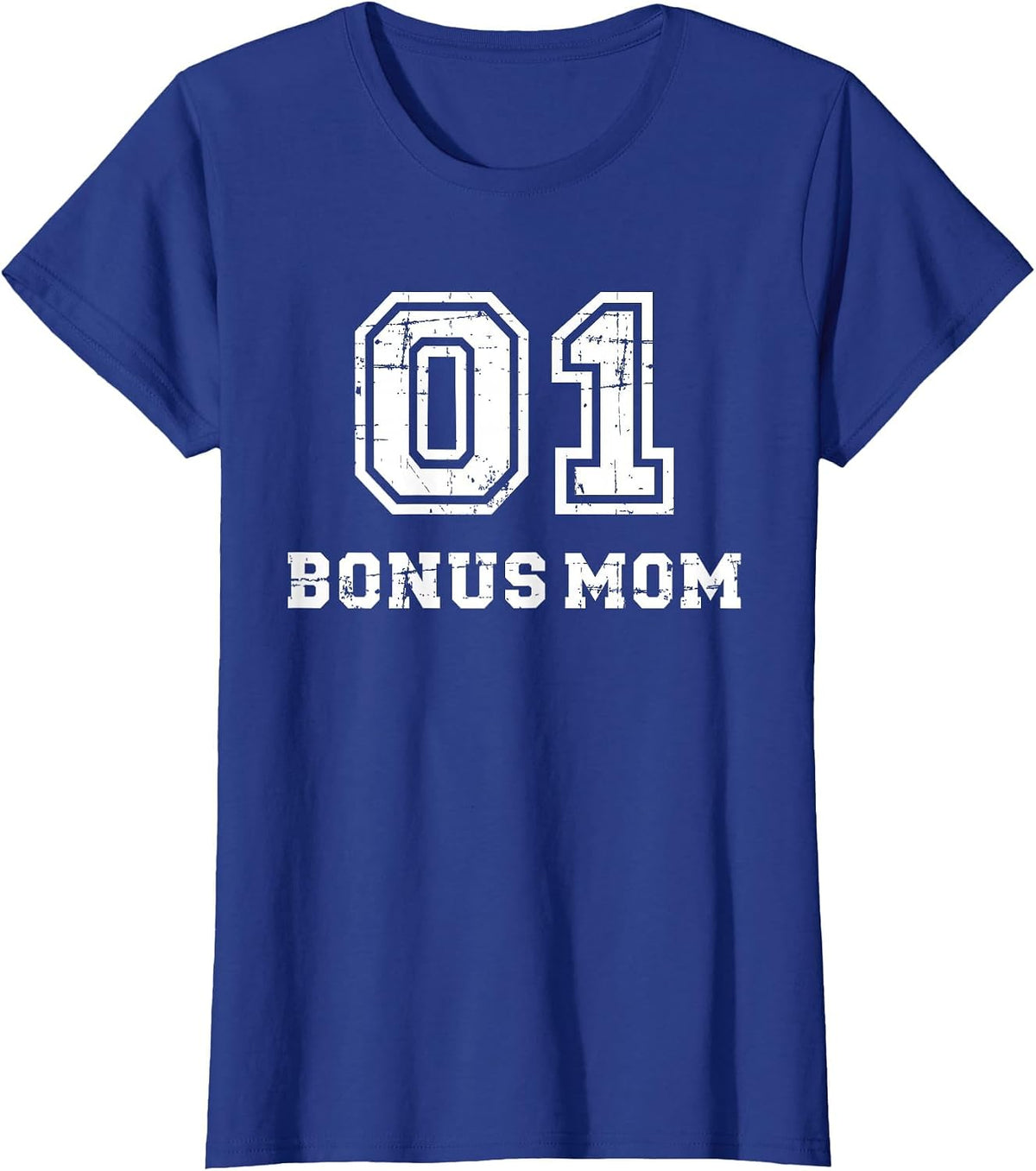Number one No. 1 Bonus mom T-Shirt - Royal Blue