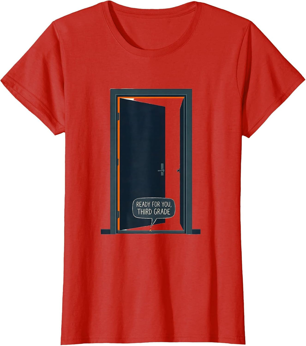 Ready For You Third Grade Back to School Teacher Student T-Shirt - Red